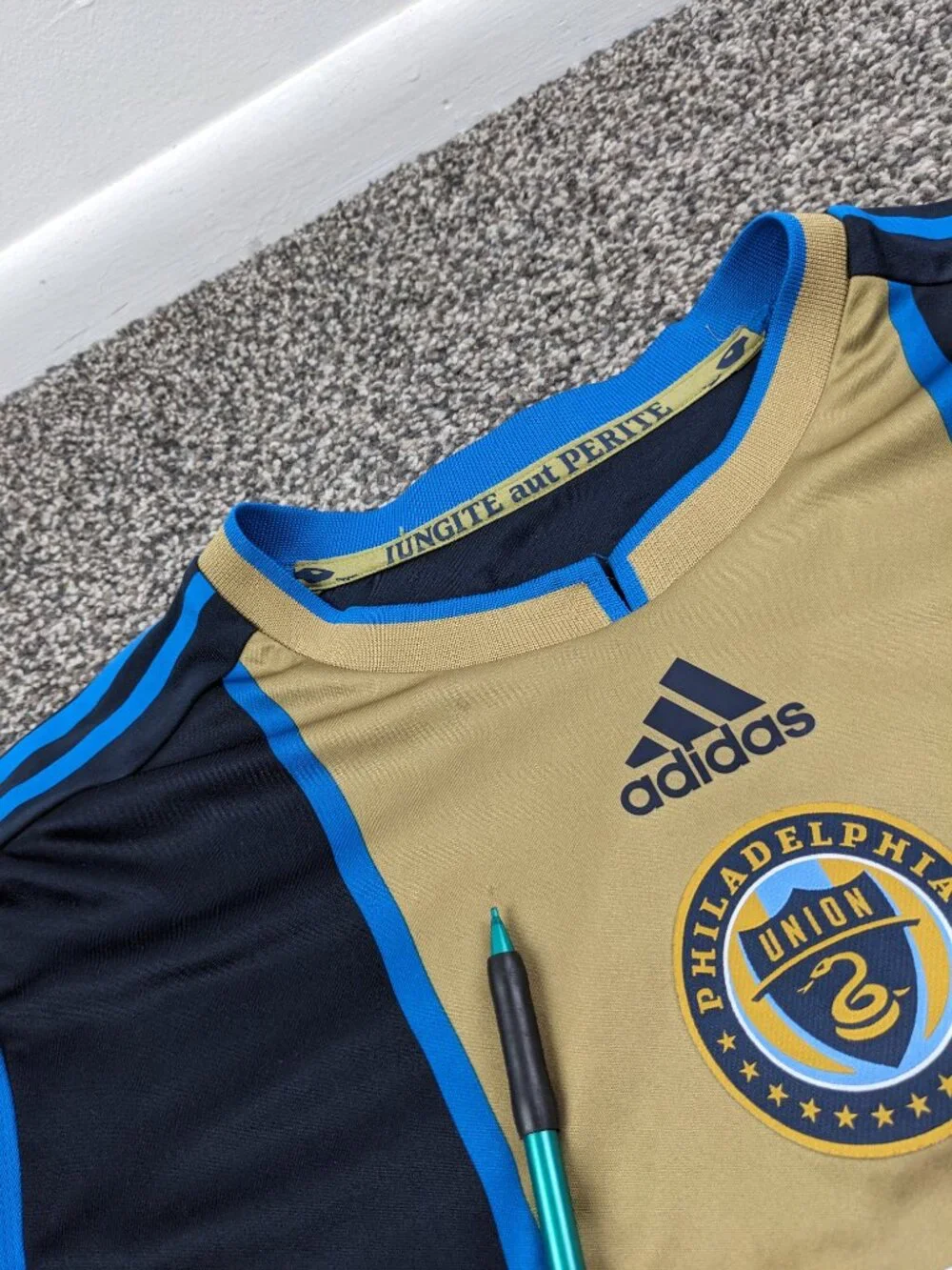 2011 2012 Philadelphia Union Jersey Adidas Home Blue Mens XL